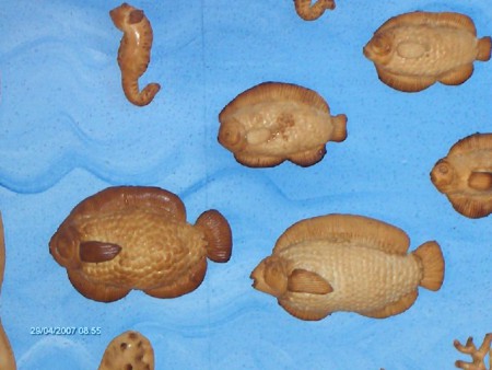 Sculture in pane "Omaggio alla Sicilia" part.